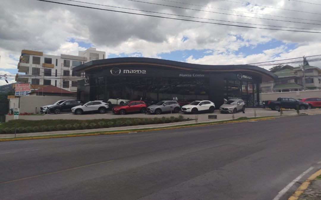 Proyecto Cubierta Metálica Mazda Cumbaya